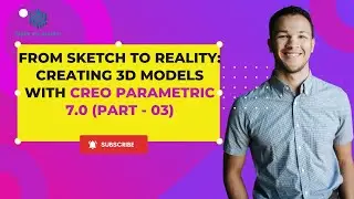 Learn Creo Parametric from Scratch: A Comprehensive Tutorial Part- 03| How to used constrain in creo