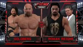 Goldberg vs Brock Lesnar WWE 2K17