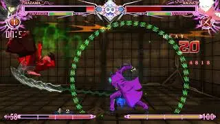 BBCF Simple Hazama Overdrive Combos