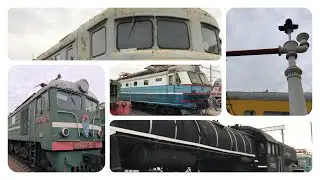 Музей поездов РЖД в Москве. Олимпиада 