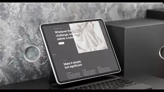 Strong Style Tablet Promo | After effects templates free