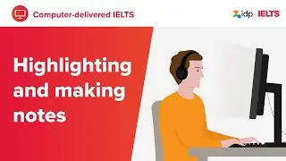 How can I highlight and make notes on the computer? | Explaining IELTS on computer
