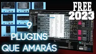 9 PLUGINS 2023 QUE AMARÁS (Essence Plus,Pneuma, RF Drums,RF BassLine, RF SoundFont,etc.)