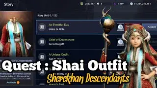Quest Story : Shai Outfit !! Black Desert Mobile !!