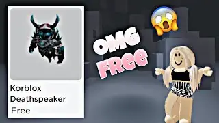 OMG KORBLOX IS BECOMING FREE ON 27TH OCT? 😱