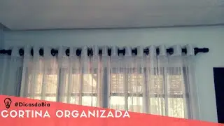 DIY- Arrumando as Cortinas