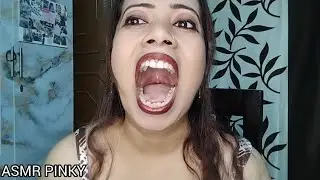 Mouth tour close up/ uvula showing/tongue challenge 