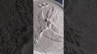 Голуби в технике барельеф 🕊️🕊️