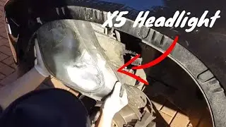 BMW X5 Headlight Removal