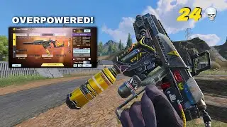 24 Kills With Most OVERPOWERED Fennec Loadout | Best Fennec Gunsmith CODM BR Full Gameplay
