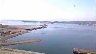 Стройка док-камеры в Большом Камне.