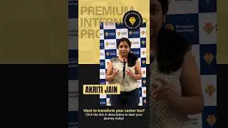 From Engineer to IT Pro After Career Break | Akriti Jain | Premium Learning Systems