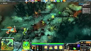 Dota 2 - Teleport in & Deny Tower