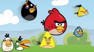 Рисуем с детьми 4-5 лет Давай нарисуем Птицу Angry Birds