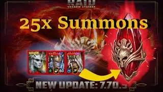 Pulling One of the Best Mythicals During the New 25x Summon Event - Raid Shadow Legends