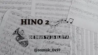 Hino 2 H5- De Deus tu és eleita 🙌🏾❤️ Culto na Central de Salvador #tuba #baixo #orquestra #ccb