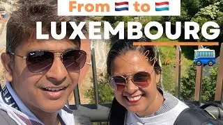 Travel:🇳🇱to 🇱🇺 on a Flix🚎 | series of adventures on a single day🤷‍♀️ #hindivlog #travelvlog #indian