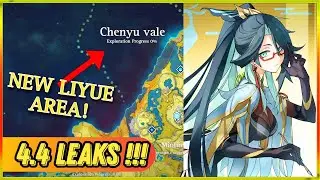 Genshin Impact 4.4 UPDATE LEAKS ; Cloud Retainer & NEW Location In Liyue !!!