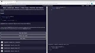 Basic Javascript (52/111) | Return a Value from a Function with Return | freeCodeCamp