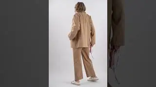 Хлопковый жакет из денима