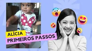 Vídeo dos primeiros passos de Alicia em 2014.