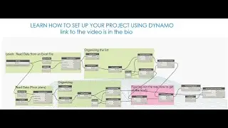 How to set up a revit project using Dynamo in one click!
