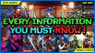 Event Calendar November 2021 - Empires and Puzzles |E&P INFO|