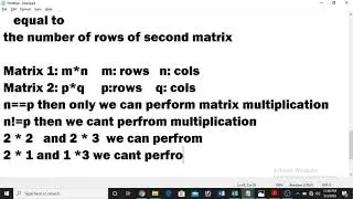 Problem 9 - Matrix Multiplication
