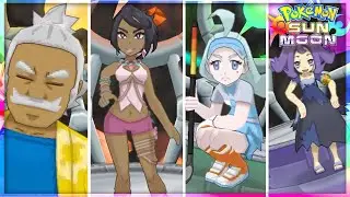 Pokemon Sun & Moon - All Elite Four Battles!