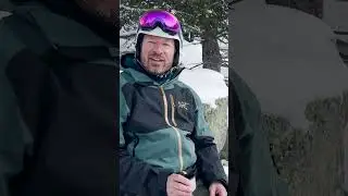 First Skiing Snow Report of 2024 at Chamonix  #chamonix #skiing #skitouring