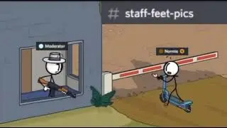 mods helping the normies again