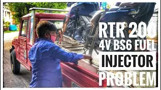 😡😡With in 2 months RTR 200 4v ka fuel injector kharab hua🤬🤬 |Vlog 023