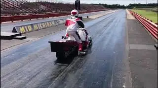 Turbo Dynamics stage 6 stock turbo Pro mod runs 5.0 @ 134 MPH and WINS pro mod Race