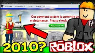 The oldest abandoned page on the roblox website... (IT WAS JUST DISCOVERED)