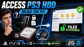 How to access PS3 hard drive on PC?