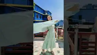 Get Ready with me 💙🐳 Anarkali suit #ootd #grwm #indianwear #ethnicwear #viral #shorts