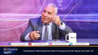 Müzakirə Vaxtı Hafiz Hacıyev (Müasir Müsavat Partiyasının (MMP) sədri)