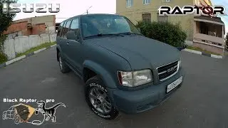 Painting an Isuzu Trooper with ultra-durable Raptor coating in Wet Asphalt color
