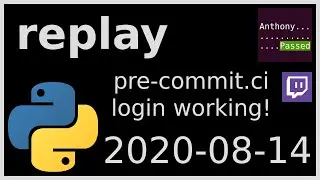replay - pre-commit.ci login! - 2020-08-14