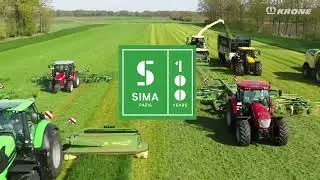 KRONE – ПОВНА ЛІНІЙКА техніки для збирання кормів на SIMA Paris 2022