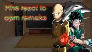 Mha react to one punch man | remake | no part 2 | Gacha react | father izuku au | Gacha club