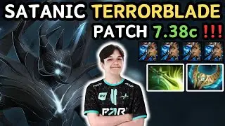 🔥 Satanic TERRORBLADE Hard Carry Gameplay vs Team Falcons 🔥 Rank 4 - Dota 2
