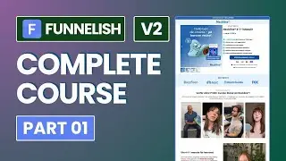 Complete Funnelish V2 Tutorial For Beginners | Part 01 | Learn With Umor
