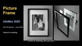 Picture Frame - Beginner/Intermediate 3ds Modeling