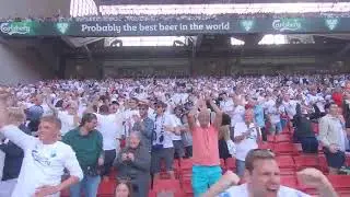 Copenhagen vs Aalborg 2-2 2021 goal reaction from fans after Wilczek scores #shorts