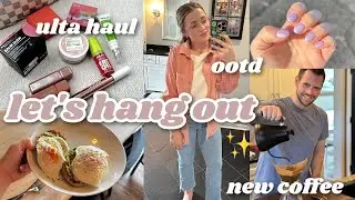 another ~wholesome~ vlog // makeup haul, making breakfast, new coffee + life updates