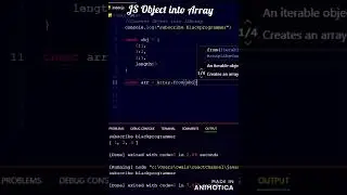Convert JS Objects into JS Arrays with just one line of code! 