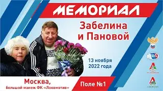 XXIII Мемориал Геннадия Забелина и Берты Пановой. 13 ноября. ПОЛЕ №1