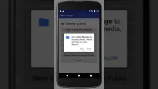 Android DataStorage: Write & Read Text File From All Storage Options