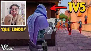OS CLUTCHES 1V5 MAIS LINDOS DO VALORANT...